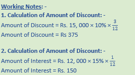 DK Goel Solutions Class 11 Accountancy Bills of Exchange-64