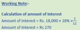 DK Goel Solutions Class 11 Accountancy Bills of Exchange-Q38-3