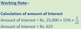 DK Goel Solutions Class 11 Accountancy Bills of Exchange-Q39-4