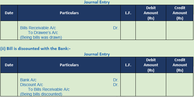 DK Goel Solutions Class 11 Accountancy Bills of Exchange5