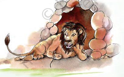 NCERT Class 1 English Raindrops The Lion and The Mouse-