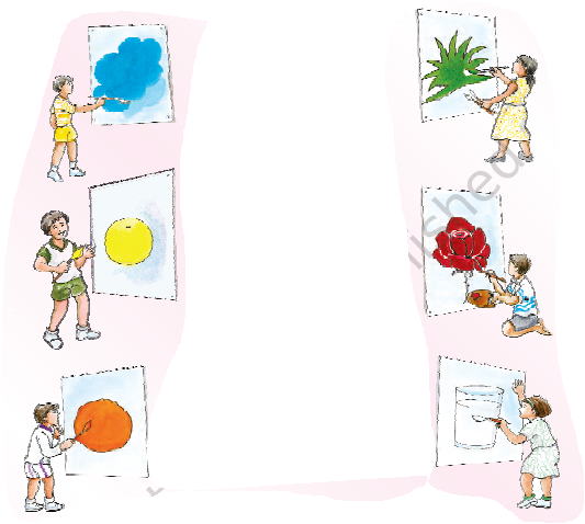 NCERT Class 2 English Raindrops Colours
