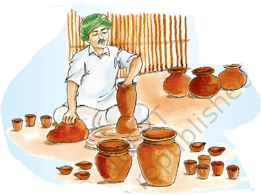 NCERT Class 2 English Raindrops Mohan, The Potter