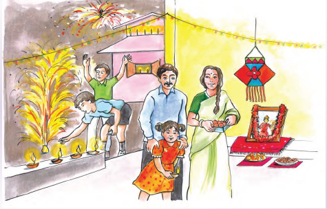 NCERT Class 2 English Raindrops The Festivals of India