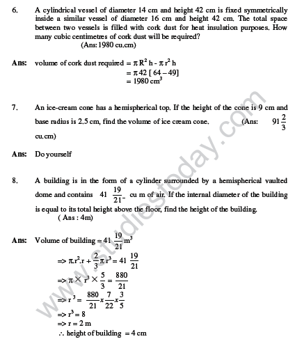 CBSE_Class_10_Math_PROBLEMS_BASED ON_CONVERSION_OF_SOLIDS_4