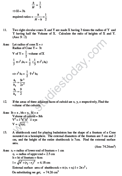CBSE_Class_10_Math_PROBLEMS_BASED ON_CONVERSION_OF_SOLIDS_6