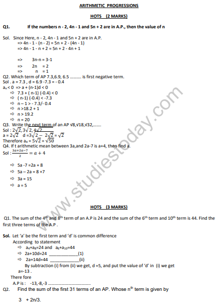 CBSE_Class_10_maths_Arithmetical_Progression_1