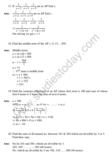 CBSE_Class_10_maths_Arithmetical_Progression_Set_B_6