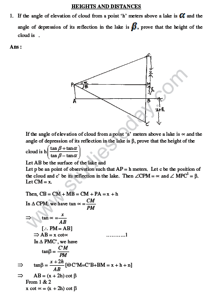 CBSE_Class_10_maths_Height_and_distance_1