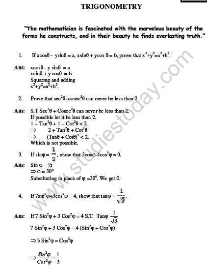 CBSE_Class_10_maths_Trigonometry