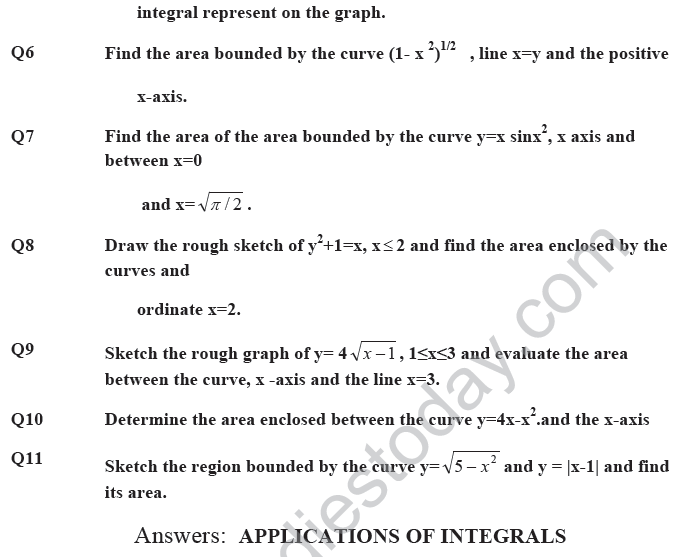 CBSE_Class_12_mathematics_Application_of_integrals _Set_B_2