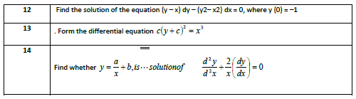 CBSE_Class_12_mathematics_Differential _Equations _Set_B_2