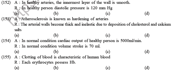 NEET Biology Body Fluids and Circulation MCQs Set A-9