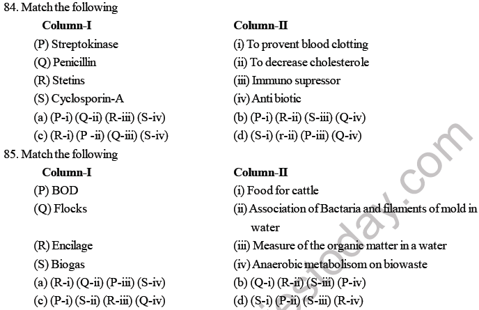 NEET Biology Microbes in Human Welfare MCQs Set B-1