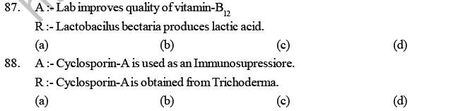 NEET Biology Microbes in Human Welfare MCQs Set B-3