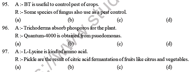 NEET Biology Microbes in Human Welfare MCQs Set B-5