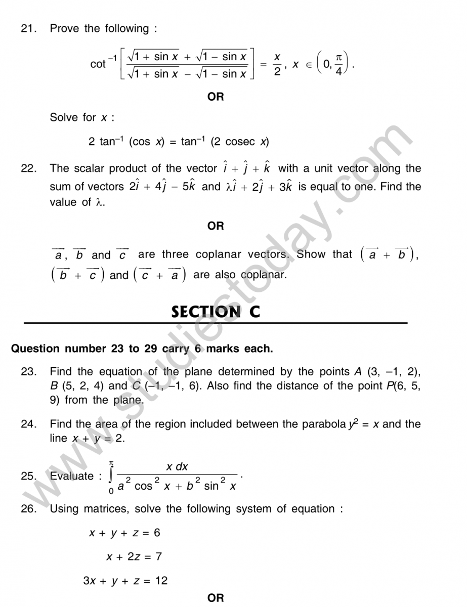 worksheet-12-Maths-Support-Material-Key-Points-HOTS-and-VBQ-2014-15-131