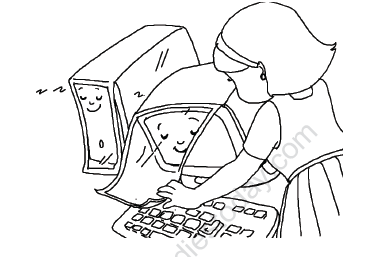 CBSE Class 1 Computer Science Worksheet - Dos and Don’ts with the computer