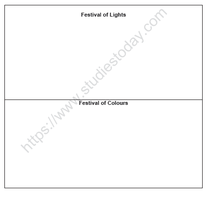 CBSE Class 1 EVS Worksheet - Festivals 4