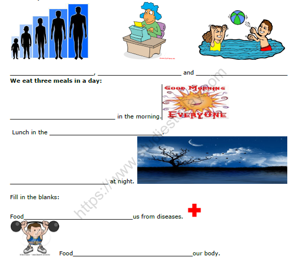 CBSE Class 1 EVS Worksheets (6) 