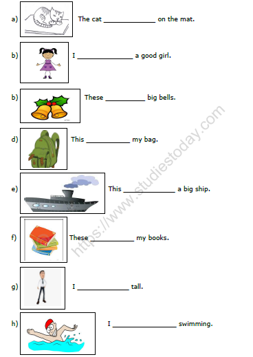 CBSE Class 1 English Worksheet (4)