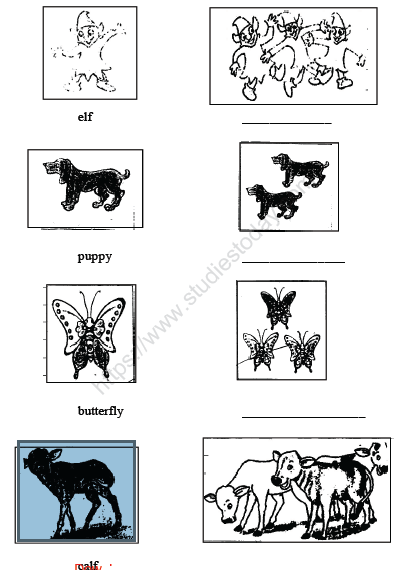 CBSE Class 1 English Worksheets (69) 