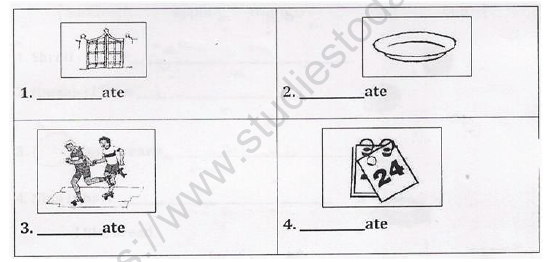 CBSE Class 1 English Worksheets (70) 