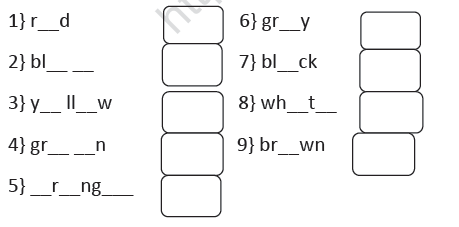 CBSE Class 1 English Worksheets (70) 