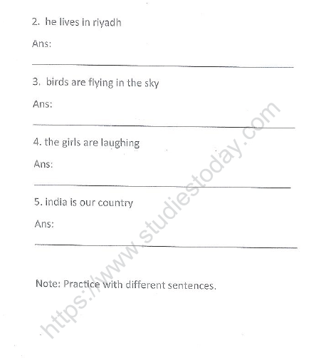 CBSE Class 1 English Worksheets (73) 15