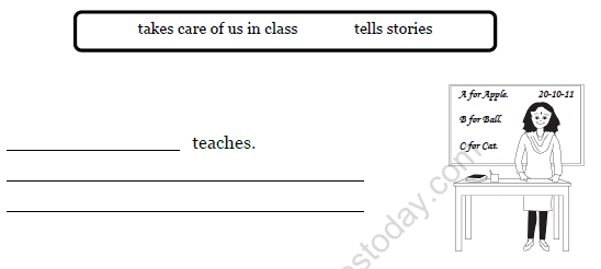 CBSE Class 1 English Worksheets (74) 2