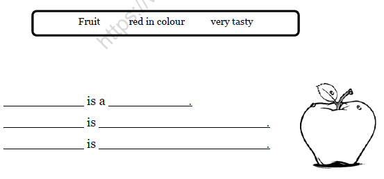 CBSE Class 1 English Worksheets (74) 3