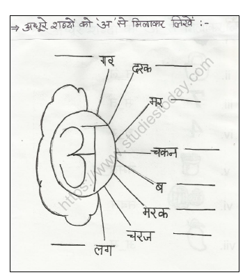 CBSE Class 1 Hindi Practice Worksheet (15)