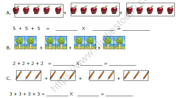 CBSE Class 1 Maths Practice Worksheet (8) 1