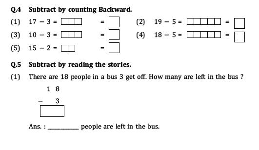 CBSE Class 1 Maths Practice Worksheets (14) 2