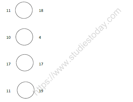 CBSE Class 1 Maths Practice Worksheets (20) 1