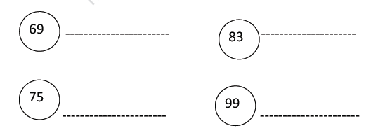 CBSE Class 1 Maths Practice Worksheets (83) 2