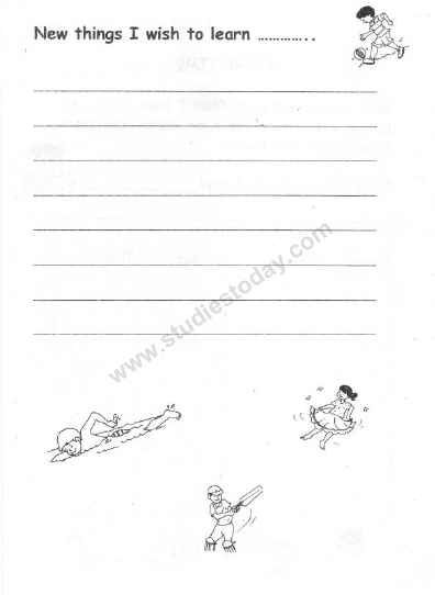 CBSE Class 1 Practice Worksheet (1) 