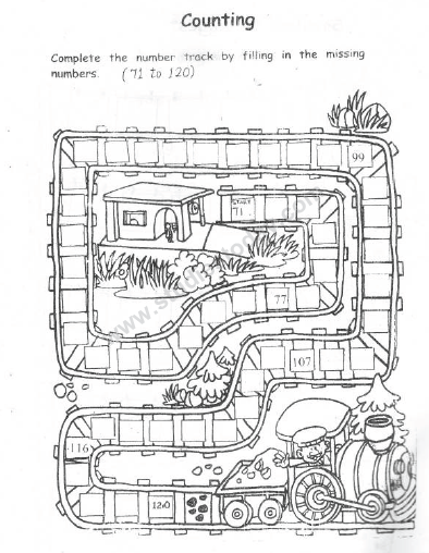 CBSE Class 1 Practice Worksheet (2)