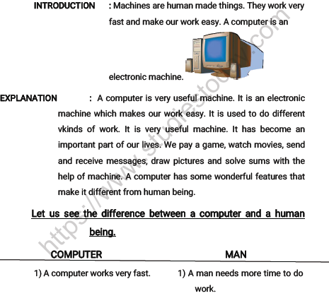 CBSE Class 2 Computers A Machine Worksheet