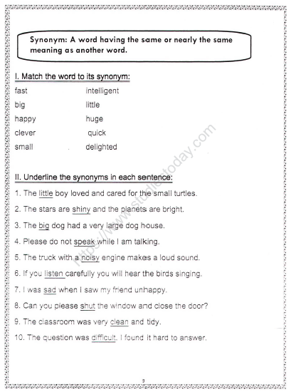 CBSE Class 2 English Practice Worksheets (104) - Simple Past Tense 4