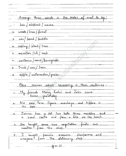 CBSE Class 2 English Practice Worksheets (46) - Rip Van Winkle_0 21