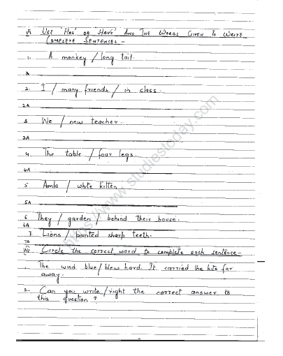 CBSE Class 2 English Practice Worksheets (46) - Rip Van Winkle_0 5