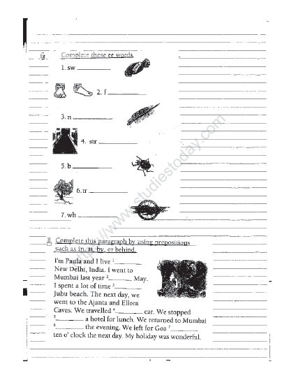 CBSE Class 2 English Practice Worksheets (46) - Rip Van Winkle_0 7