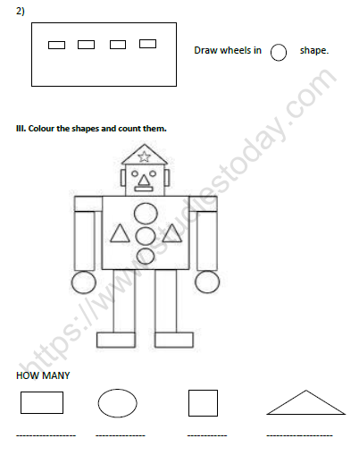 CBSE Class 2 Maths Footprints Worksheet