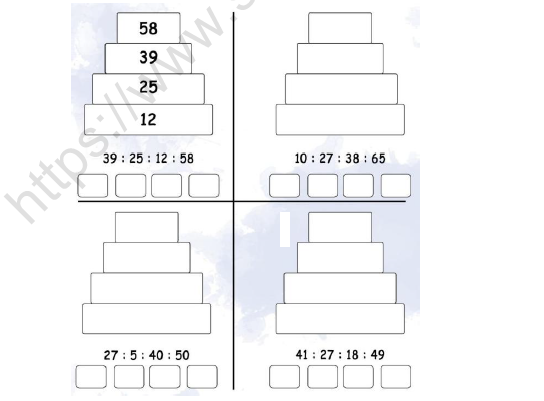 CBSE Class 2 Maths Revision Worksheet Set A