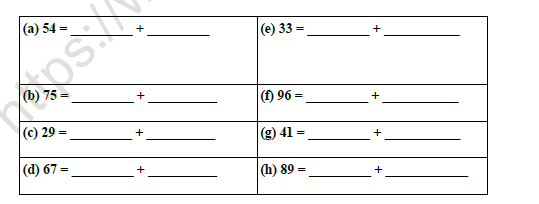 CBSE Class 2 Maths Revision Worksheet Set A