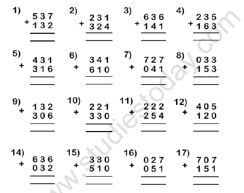 CBSE Class 2 Maths Revision Worksheet Set B