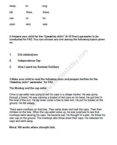 CBSE Class 2 Revsion Worksheets (8) 2