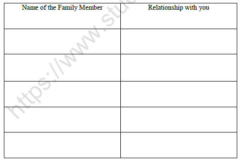 CBSE Class 3 EVS Our First School Worksheet