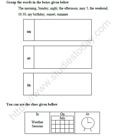 CBSE Class 3 English Enormous Turnip Worksheet